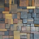 Wholesale Price Natural Solid Wood Mosaic for Wall Decoration