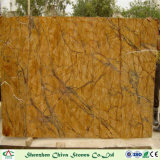 Natural Stone Rainforest Yellow Marble Slabs/Tiles/Countertops/Wall Tiles
