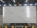 Marble Look Artificial Quartz Calacutta White Countertop
