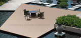 Factory Direct Sale Solid Waterproof Wood and Plastic Composite WPC Decking Laminate Flooring
