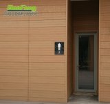 Exterior Decorative Wood Plastic Composite WPC Panel Waterproof Wall Cladding