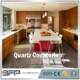 Polished Natural Quartz for Kitchen/Vanity Countertop in Projects