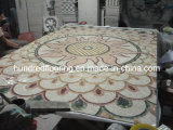Stone Carpet Marble Mosaic Pattern Tile (STP83)