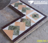 White Stone Tile Line Marble Floor Skirtings, Mouldings, Molding, Border