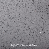 Diamond Grey Quartz Stone Slab/Grey Quartzite Slabs/ China Grey Quartzite