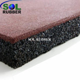 Recycled Rubber Gym Tile Flooring