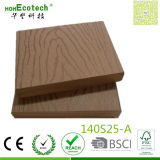 140mm Wide Outdoor Wood Board Embossed WPC Decking Rot-Resist Floor