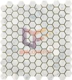 Carrara White Marble Hexagon Mosaic Tile for Decorate (CFS1101)