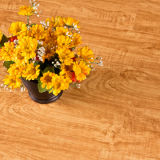 Crystal Yellow Teak Laminate Flooring