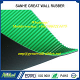 Green Color Anti-Slip Ribbed Rubber Anti-Static Flooring