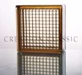 Parallel Brown Glass Brick for Bathroom Wall with Good Price