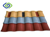 Roman Type Building Material Stone Coated Metal Roof Tile