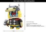 6731404-ABS Cartoon Hero Style Building Block