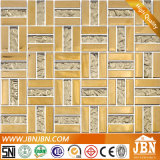 Weaving Shape Glod Color Living Room Wall Glass Mosaic (G658007)