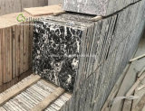 Different Chinese Marble Thin Tile Polished for Sale, Red, Black, Yellow Wood, Pink, 300X300X10mm