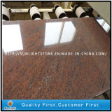 Natural Polished Multicolor Red Granite for Slabs/Tiles/Countertops