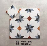 Beautiful Handmade Pattern Decorative Porcelain Tile 200X200mm for Wall and Floor