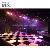 Rk Black White Wooden Dance Floor for Wedding Decoration