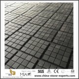 Natural G684 Black Granite Cobblestone/Pebble  Tile