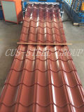 Colorful Roofing Plate/PPGI Metal Roofing Tile with Terracotta Color Painted