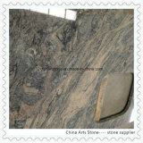 Chinese Yellow Golden Green Granite Countertop for Kitchen and Bathroom