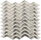 Silver Bone Shape of 304 Stainless Steel Mosaic Tile