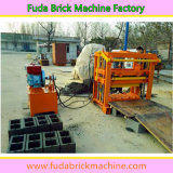 Small Stationary Concrete Diesel Engine Powered Hydraulic Brick Machine