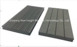 Wood Plastic Composite Solid Decking Floor, Outdoor Flooring