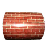 Brick Pattern PPGI Color Coated Prepainted Galvanized Steel Coil