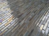 Compressed Linear Stained Glass Mosaic Tile for Home Hotel Deco