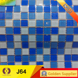 Building Material Swimming Pool Crystal Glass Mosaic Tile (J64)
