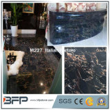 High Quality Italy Imported Portoro Black Marble for Marble Tiles