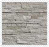 Nature White Wooden Marble Culture Stone Slate for Wall Decoration