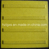 Yellow EPDM Blind Brick Rubber Tiles