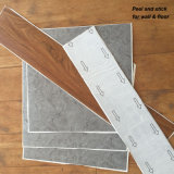Waterproof PVC Lvt Vinyl Flooring Tiles with Glue / Sticker