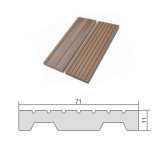 a 71X11 Wood Plastic Composite Co-Extrusion Decking