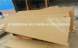 Yellow Wooden Vein Sandstone Slab for Background Wall