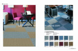 PP Office Carpet Tiles with PVC Backing