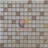 Cream Beige Ceramic and Marble Mosaic (CS233)