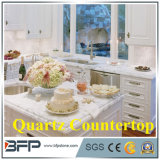 Custom Design Pure White Quartz Countertop Wholesale with Good Price