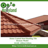 Long Usage Time Stone Coated Metal Roofing Tile ---- Roman Tile