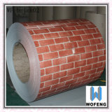 High Quality Double Colors Red Brick PPGI Steel in Coils