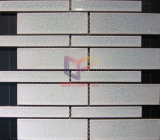 White Cracked Effect Glazed Ceramic Mosaic Tile (CST153)