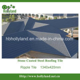 Stone Chips Coated Metal Roof Tile (Ripple type)