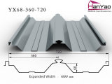 New Steel Roof Tile Roofing Sheet Yx68-360-720