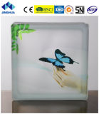 Jinghua High Quality Artistic P-19 Painting Glass Block/Brick