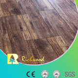 Commercial E0 HDF AC3 Embossed Oak V-Grooved Laminate Flooring