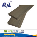 Solid Co-Extrusion WPC Composite Decking Flooring Board with Wood Grain