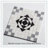 White and Black Nature Marble Mosaic for Wall and Floor Tiles
