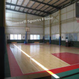 Indoor Professional Export Basketball PVC Sports Flooring Made in China